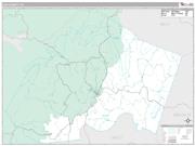 Lee County, KY <br /> Wall Map <br /> Premium Style 2025 Map