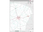 Logan County, KY <br /> Wall Map <br /> Premium Style 2025 Map