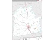Mercer County, KY <br /> Wall Map <br /> Premium Style 2025 Map