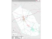 Montgomery County, KY <br /> Wall Map <br /> Premium Style 2025 Map