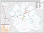 Muhlenberg County, KY <br /> Wall Map <br /> Premium Style 2025 Map