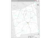Pendleton County, KY <br /> Wall Map <br /> Premium Style 2025 Map