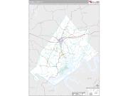 Russell County, KY <br /> Wall Map <br /> Premium Style 2025 Map