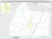Simpson County, KY <br /> Wall Map <br /> Premium Style 2025 Map