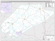 Webster County, KY <br /> Wall Map <br /> Premium Style 2025 Map