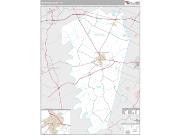 Woodford County, KY <br /> Wall Map <br /> Premium Style 2025 Map