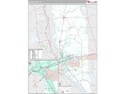 Bossier County, LA <br /> Wall Map <br /> Premium Style 2025 Map