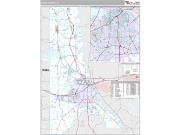 Caddo County, LA <br /> Wall Map <br /> Premium Style 2025 Map