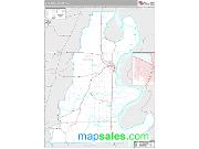 E. Carroll County, LA <br /> Wall Map <br /> Premium Style 2025 Map