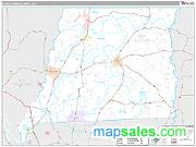 E. Feliciana County, LA <br /> Wall Map <br /> Premium Style 2025 Map