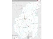 Franklin County, LA <br /> Wall Map <br /> Premium Style 2025 Map