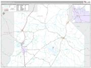 Jackson County, LA <br /> Wall Map <br /> Premium Style 2025 Map