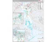 Jefferson County, LA <br /> Wall Map <br /> Premium Style 2025 Map