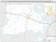 Madison County, LA <br /> Wall Map <br /> Premium Style 2025 Map