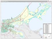 Orleans County, LA <br /> Wall Map <br /> Premium Style 2025 Map