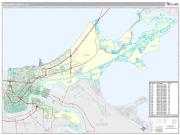 Orleans County, LA <br /> Wall Map <br /> Premium Style 2024 Map