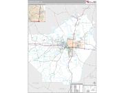 Ouachita County, LA <br /> Wall Map <br /> Premium Style 2025 Map
