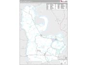 Pointe Coupee County, LA <br /> Wall Map <br /> Premium Style 2025 Map