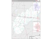 Richland County, LA <br /> Wall Map <br /> Premium Style 2025 Map