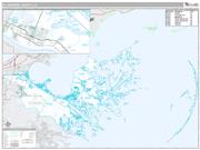 St. Bernard County, LA <br /> Wall Map <br /> Premium Style 2025 Map