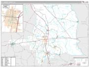 St. Landry County, LA <br /> Wall Map <br /> Premium Style 2025 Map