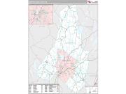 Androscoggin County, ME <br /> Wall Map <br /> Premium Style 2025 Map