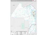 Aroostook County, ME <br /> Wall Map <br /> Premium Style 2025 Map