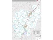 Kennebec County, ME <br /> Wall Map <br /> Premium Style 2025 Map