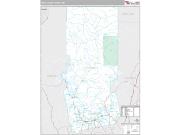 Piscataquis County, ME <br /> Wall Map <br /> Premium Style 2025 Map
