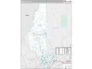 Somerset County, ME <br /> Wall Map <br /> Premium Style 2025 Map