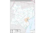 Waldo County, ME <br /> Wall Map <br /> Premium Style 2025 Map