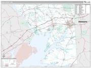 Cecil County, MD <br /> Wall Map <br /> Premium Style 2025 Map