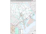 Harford County, MD <br /> Wall Map <br /> Premium Style 2025 Map