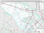 Howard County, MD <br /> Wall Map <br /> Premium Style 2025 Map