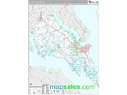 St. Mary's County, MD <br /> Wall Map <br /> Premium Style 2025 Map