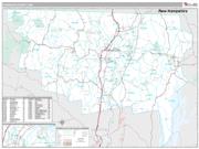 Franklin County, MA <br /> Wall Map <br /> Premium Style 2025 Map