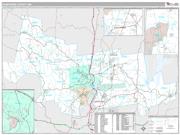 Hampshire County, MA <br /> Wall Map <br /> Premium Style 2025 Map