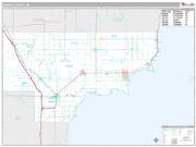 Arenac County, MI <br /> Wall Map <br /> Premium Style 2025 Map