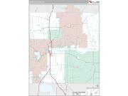 Crawford County, MI <br /> Wall Map <br /> Premium Style 2025 Map