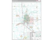 Genesee County, MI <br /> Wall Map <br /> Premium Style 2025 Map