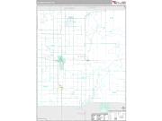 Gladwin County, MI <br /> Wall Map <br /> Premium Style 2025 Map
