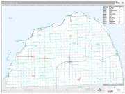 Huron County, MI <br /> Wall Map <br /> Premium Style 2025 Map