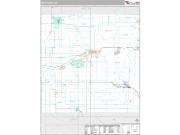 Ionia County, MI <br /> Wall Map <br /> Premium Style 2025 Map