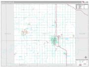 Isabella County, MI <br /> Wall Map <br /> Premium Style 2025 Map