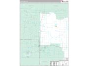 Lake County, MI <br /> Wall Map <br /> Premium Style 2025 Map