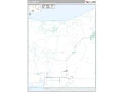 Luce County, MI <br /> Wall Map <br /> Premium Style 2025 Map