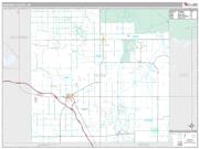 Ogemaw County, MI <br /> Wall Map <br /> Premium Style 2025 Map