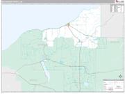 Ontonagon County, MI <br /> Wall Map <br /> Premium Style 2025 Map