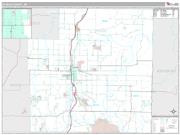 Otsego County, MI <br /> Wall Map <br /> Premium Style 2025 Map