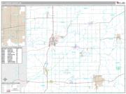 St. Joseph County, MI <br /> Wall Map <br /> Premium Style 2025 Map